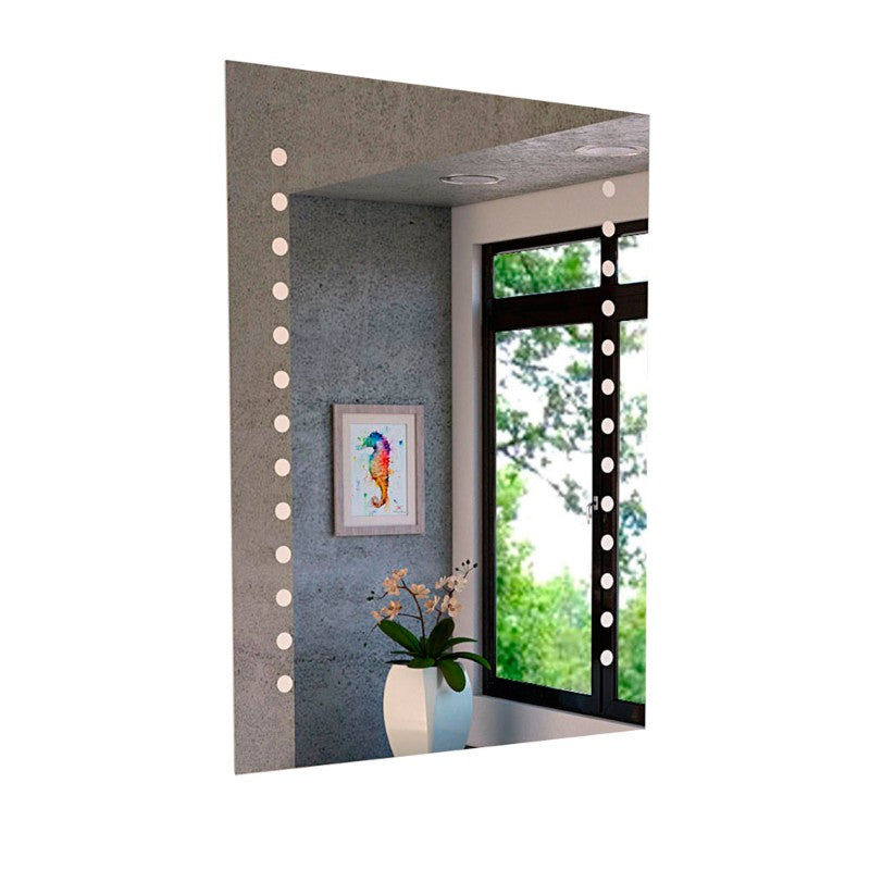 Espejo Bra Color Gris Para Baño